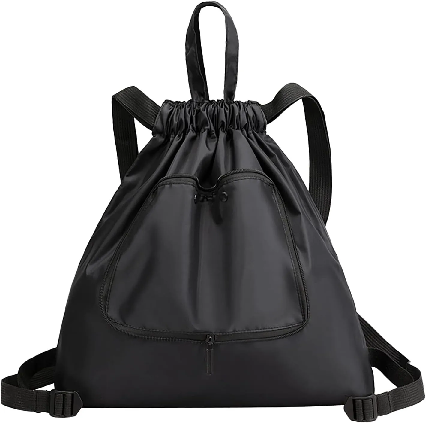 Beach Tote Bag Drawstring Seal Folding Sports Fitness Backpack Light Travel Day-Pack For Gym Outdoor Mens Beach Travel M