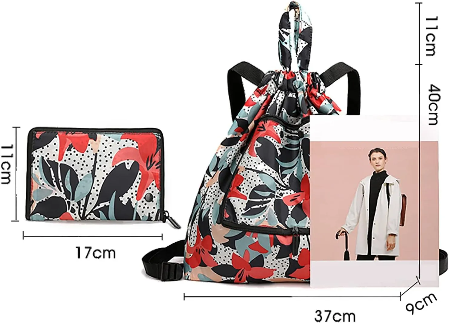 Beach Tote Bag Drawstring Seal Folding Sports Fitness Backpack Light Travel Day-Pack For Gym Outdoor Mens Beach Travel X