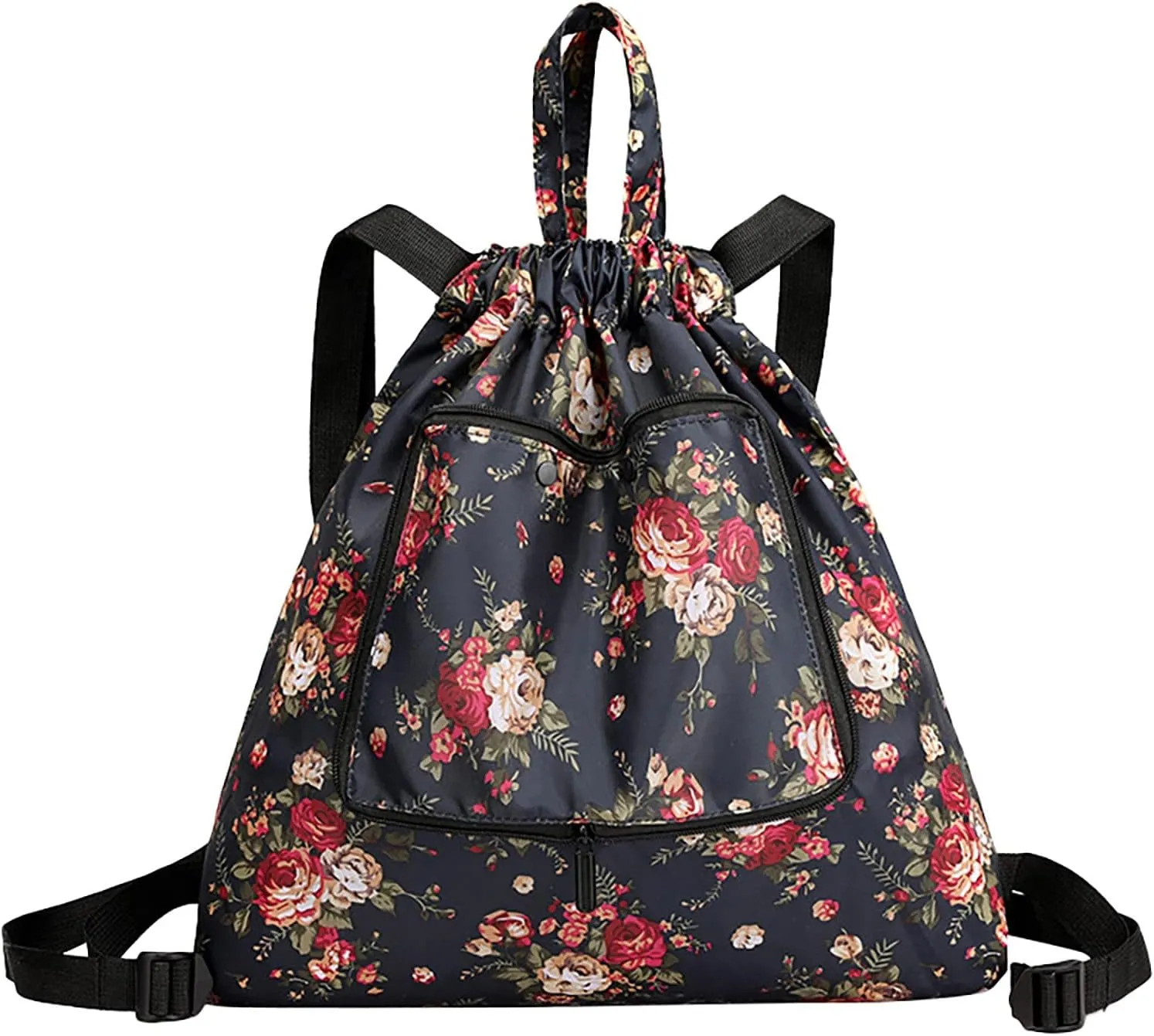Beach Tote Bag Drawstring Seal Folding Sports Fitness Backpack Light Travel Day-Pack For Gym Outdoor Mens Beach Travel X