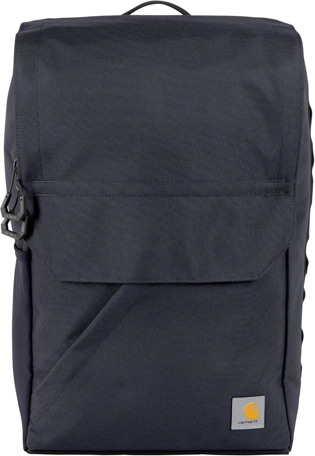 Carhartt 21L Top-Load Backpack, Durable Water Resistant Coated Canvas Base W/ 17" Laptop Sleeve, Bluestone, One Size