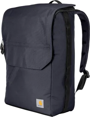 Carhartt 21L Top-Load Backpack, Durable Water Resistant Coated Canvas Base W/ 17" Laptop Sleeve, Bluestone, One Size