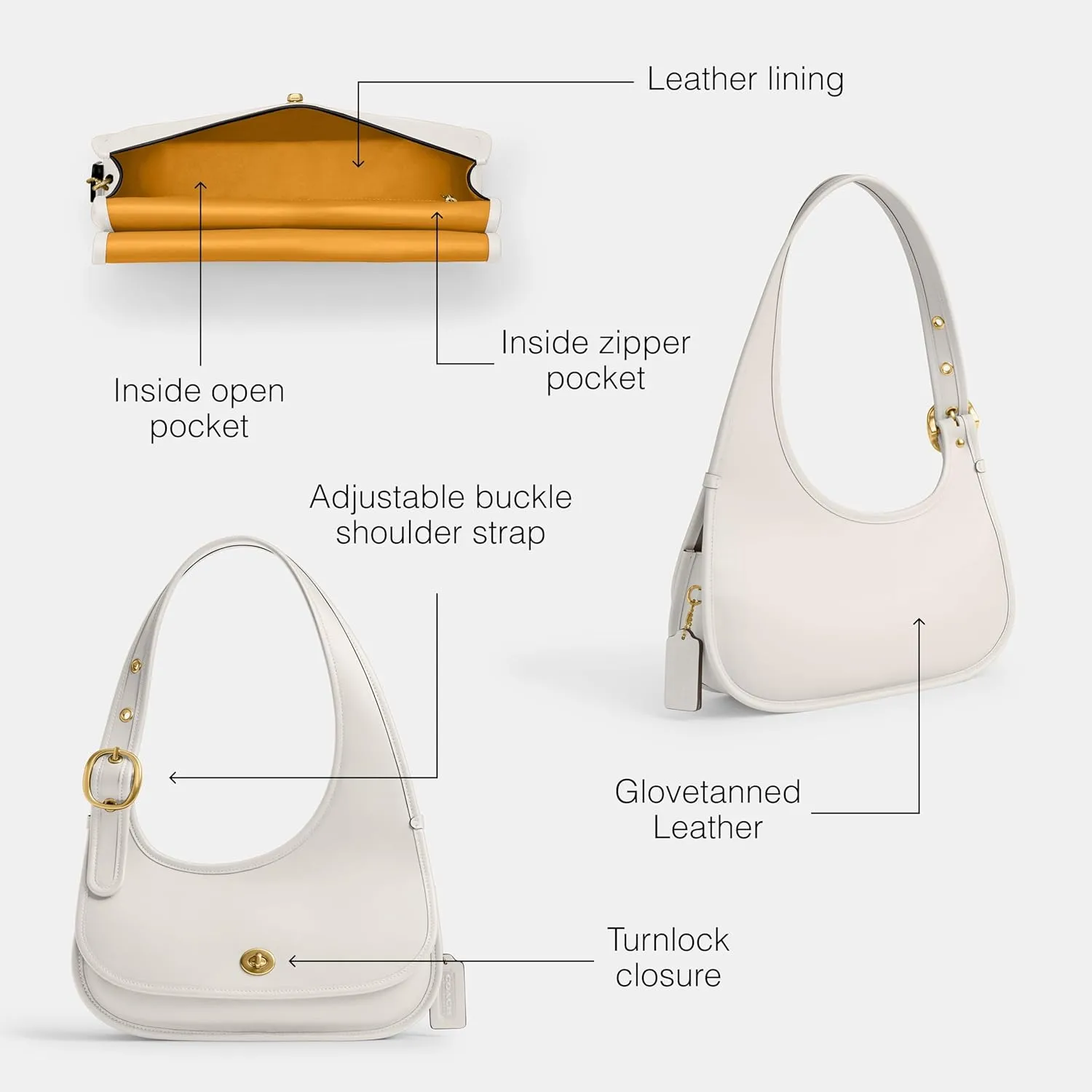 Coach Cashin Carry Crescent Bag