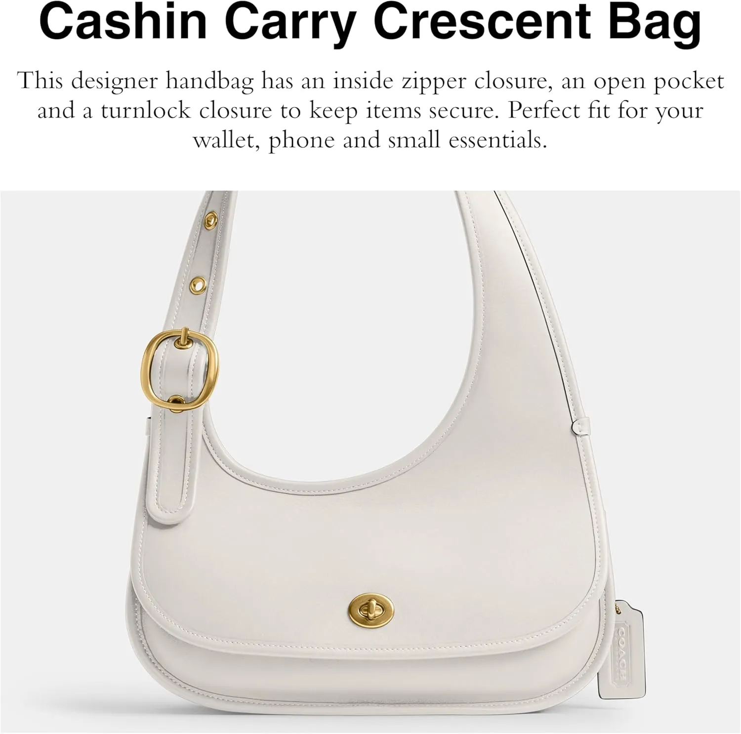Coach Cashin Carry Crescent Bag