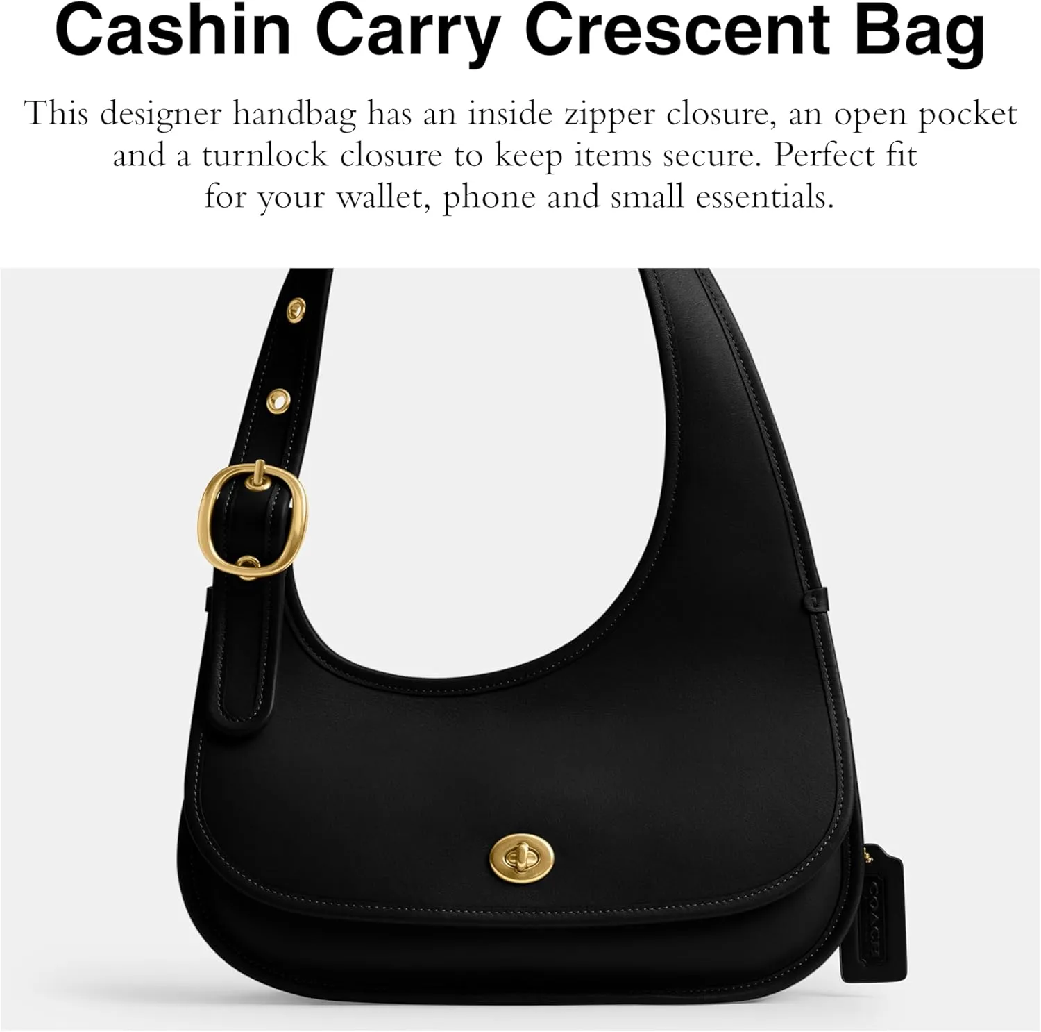 Coach Cashin Carry Crescent Bag
