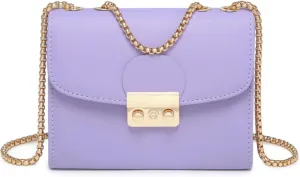 Dasein Women Small Crossbody Bag Designer Evening Bag Clutch Purse Handbag for Wedding/Prom/Party with Double Chain Strap