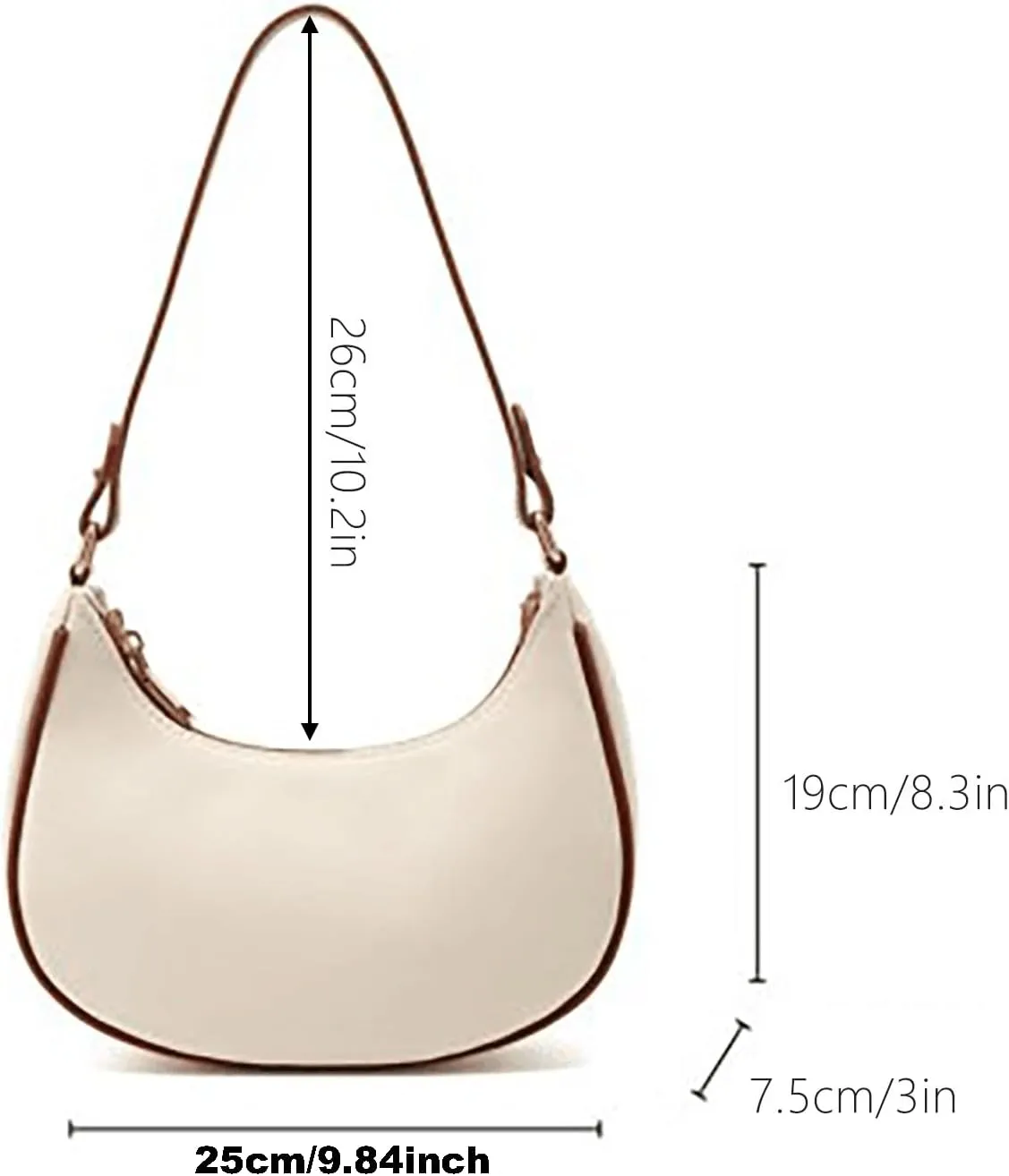 Essential Hobo Crossbody Crossbody Bag Women Tote Bag Aesthetic Messenger Cute Shoulder Y2k Hobo