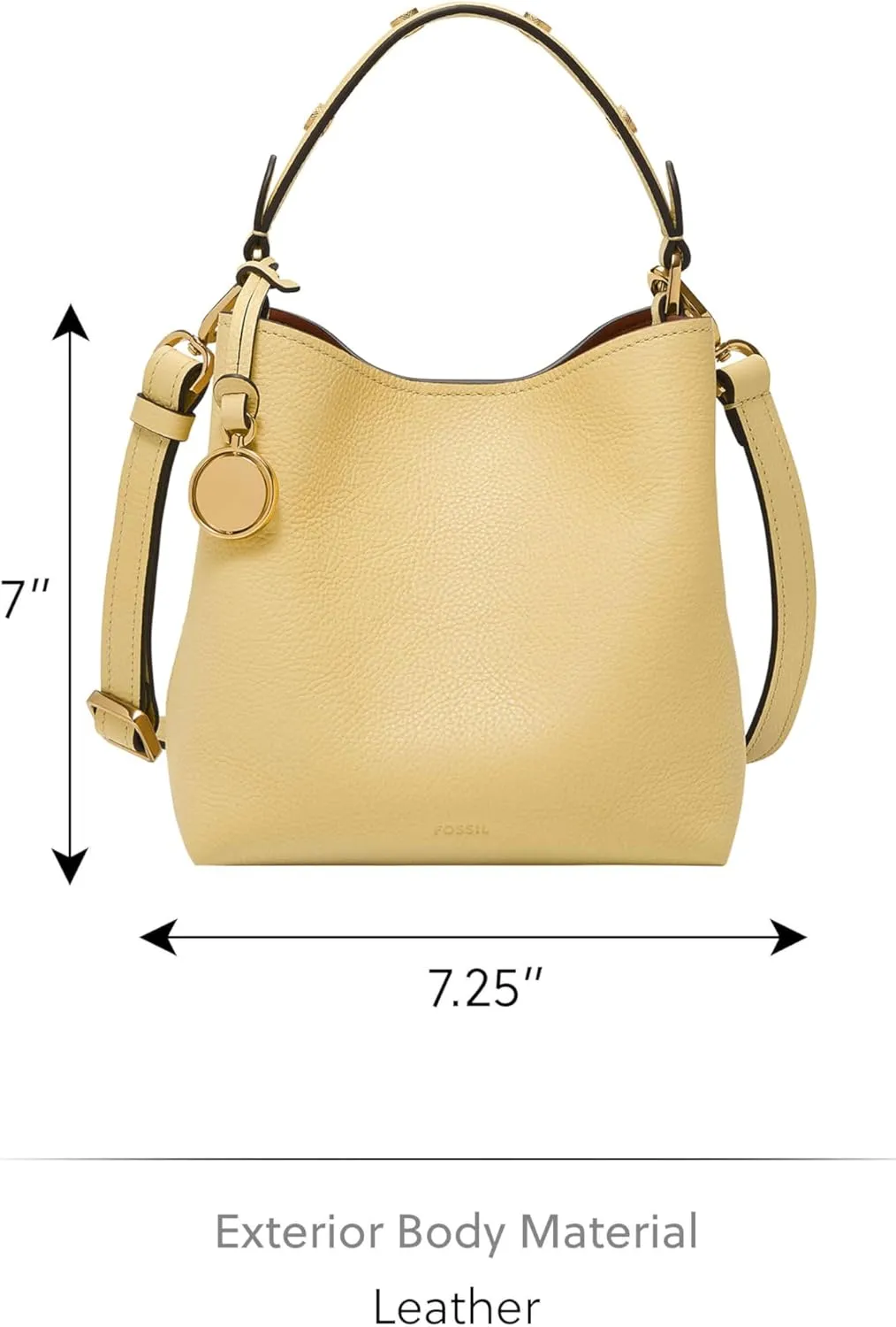 Fossil Jessie Small Bucket Crossbody Bag