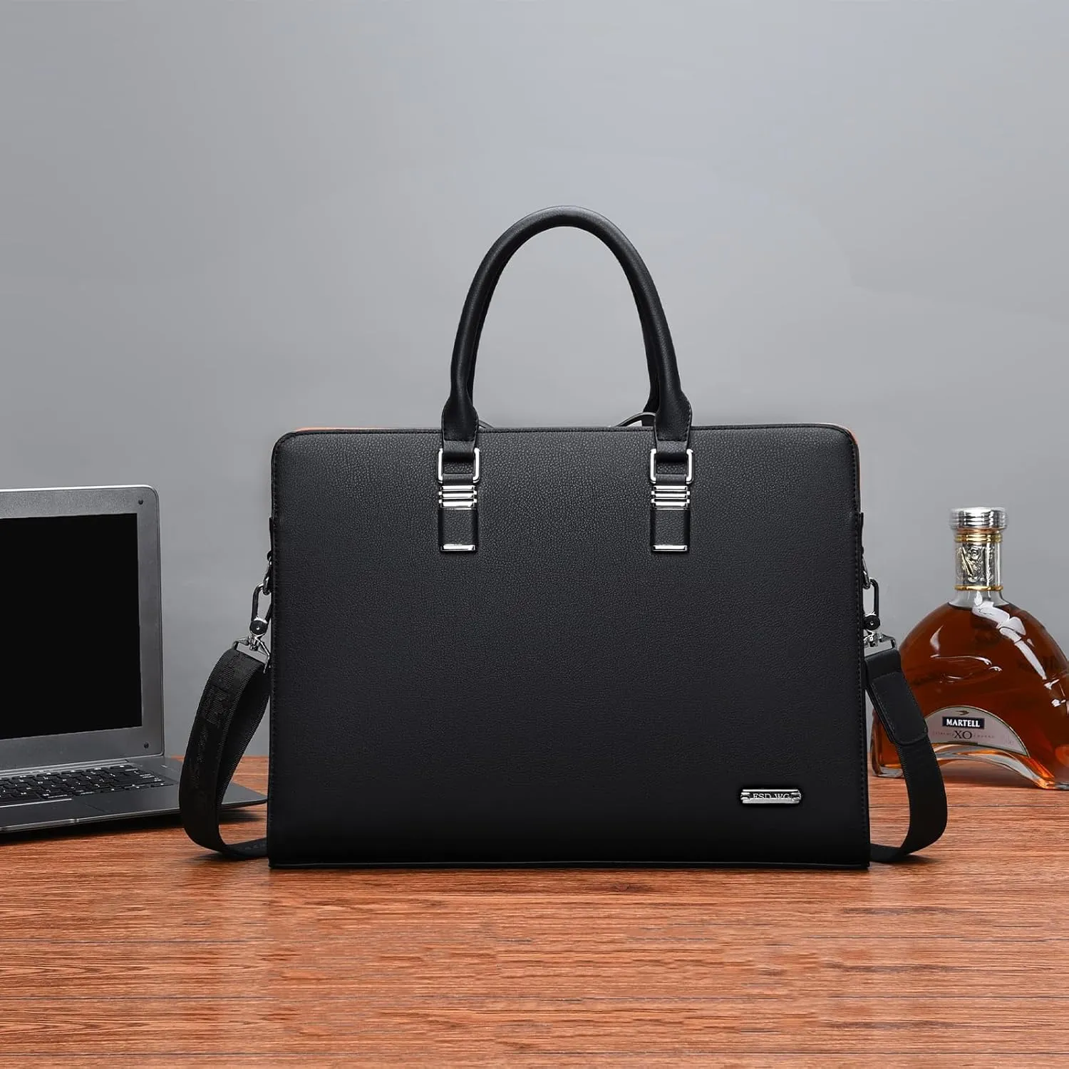 FSD.WG]Business Bag Leather Briefcase Shoulder Laptop Business Bag for Men