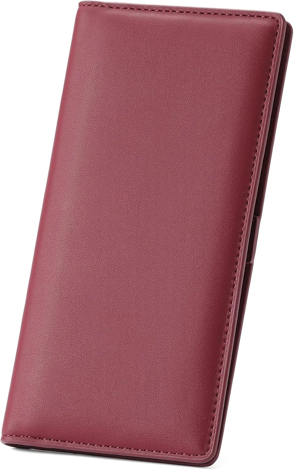 GAEKEAO Wallets for Women Ultra Slim Thin PU Leather RFID Blocking Credit Card Holder Bifold Long Ladies Wallet Billfold Clutch
