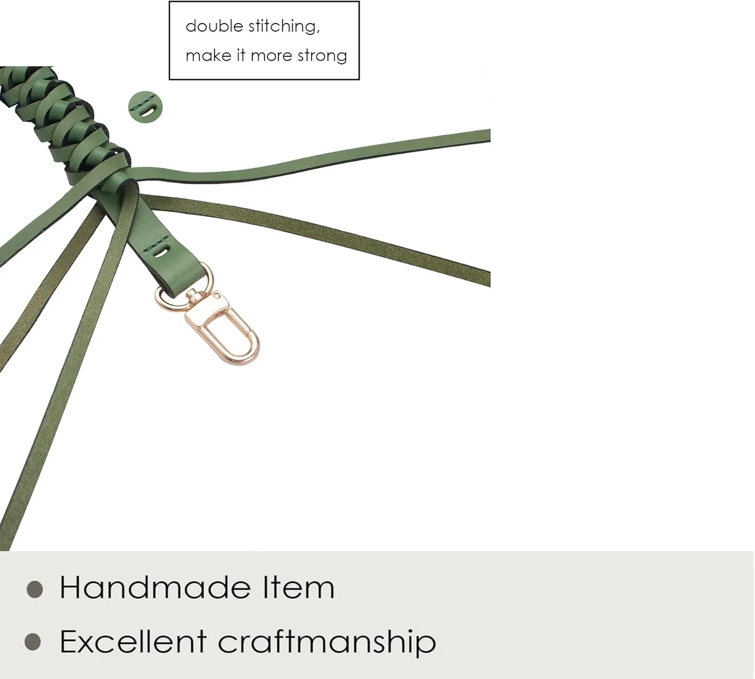 Genuine Leather Braided Handle compatible with Neonoe Strap for Metis Noe BB NM Beaubourg Hobo
