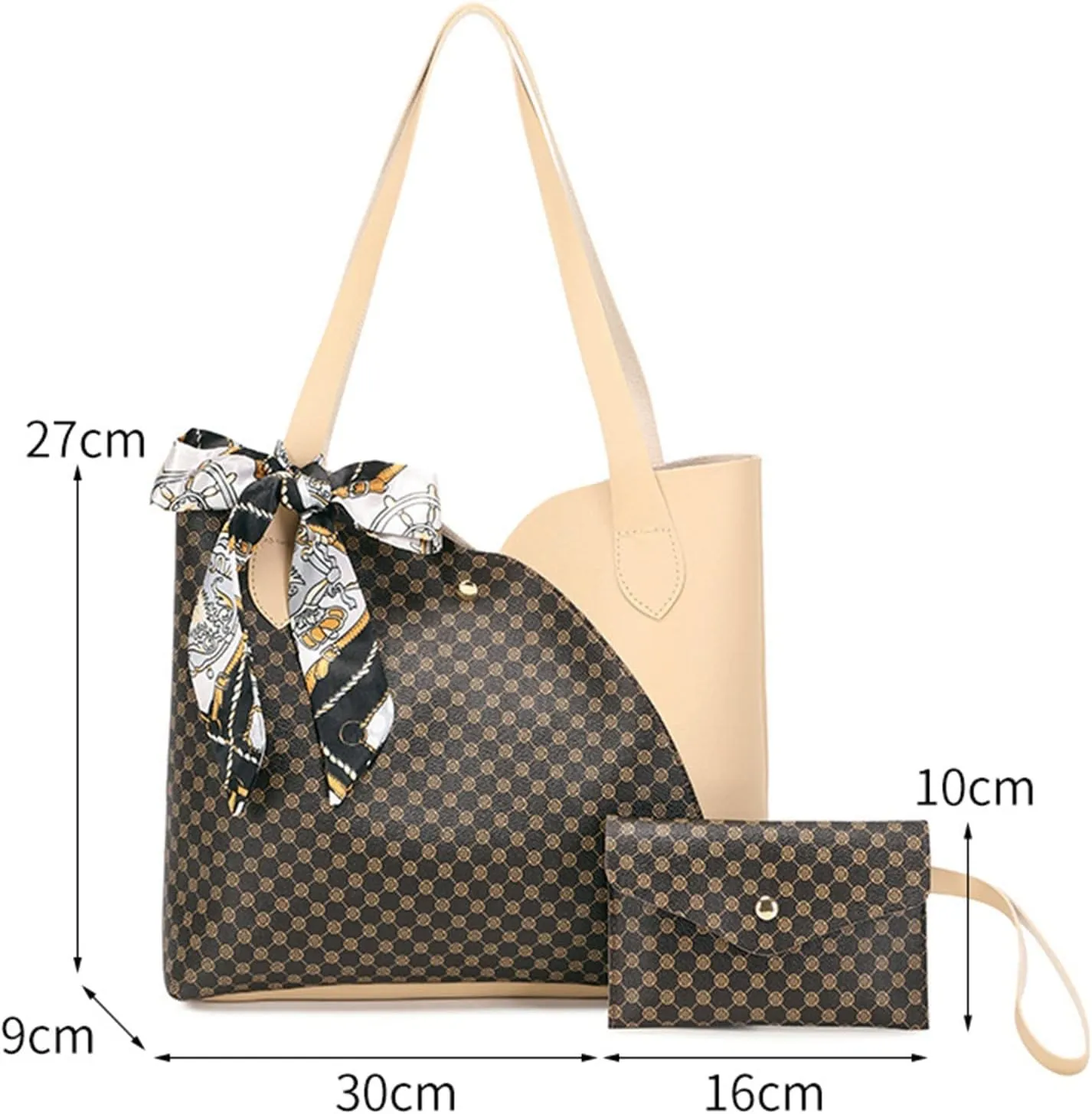 Lightweight 3 Compartment Faux Leather Medium Hobo Bag Denim Purse Jean Bucket Bags Boho Crossbody Bag Denim for Women