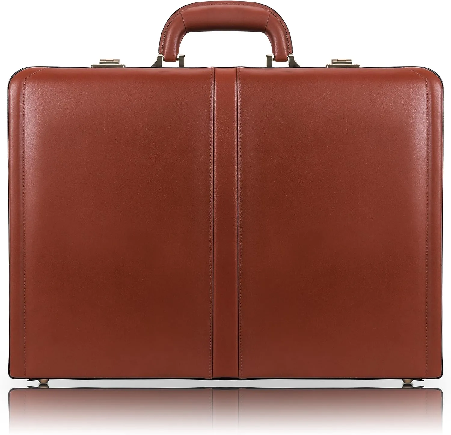 McKlein Harper, Leather 4.5" Expandable Laptop/Computer & Tablet Business Briefcase Attach Bag, Men Women Laptop Briefcase, Laptop Compartment Bag, Tablet Pocket Bag, Business Bags, Travel Cases