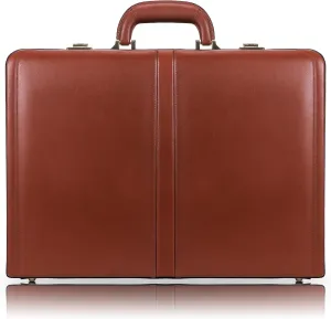 McKlein Harper, Leather 4.5" Expandable Laptop/Computer & Tablet Business Briefcase Attach Bag, Men Women Laptop Briefcase, Laptop Compartment Bag, Tablet Pocket Bag, Business Bags, Travel Cases