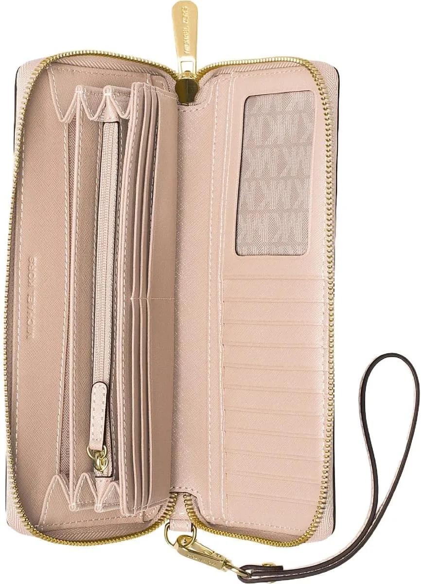 Michael Kors Jet Set Travel Travel Continental Soft Pink One Size