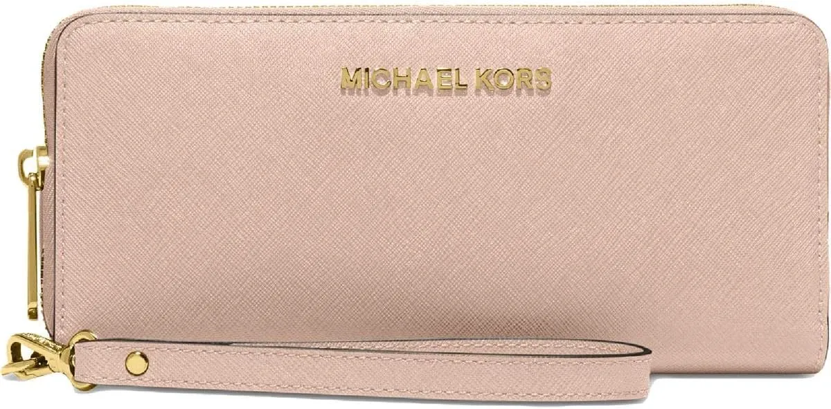 Michael Kors Jet Set Travel Travel Continental Soft Pink One Size