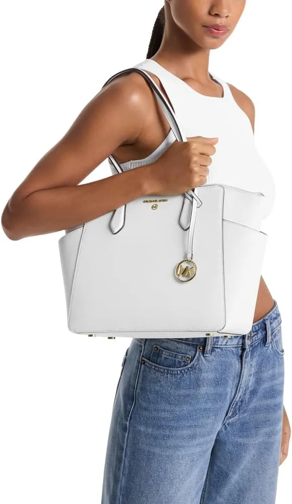 Michael Kors Marilyn Medium Top-Zip Tote Bag