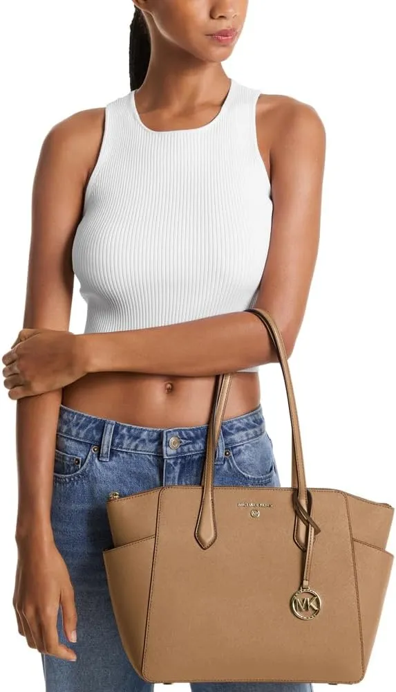 Michael Kors Marilyn Medium Top-Zip Tote Bag