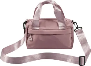 Mini Gym Bag Waterproof Nylon Tote Bag Multipurpose Fitness Shoulder Bag Stylish Travel Bag with Adjustable Strap (Pink)