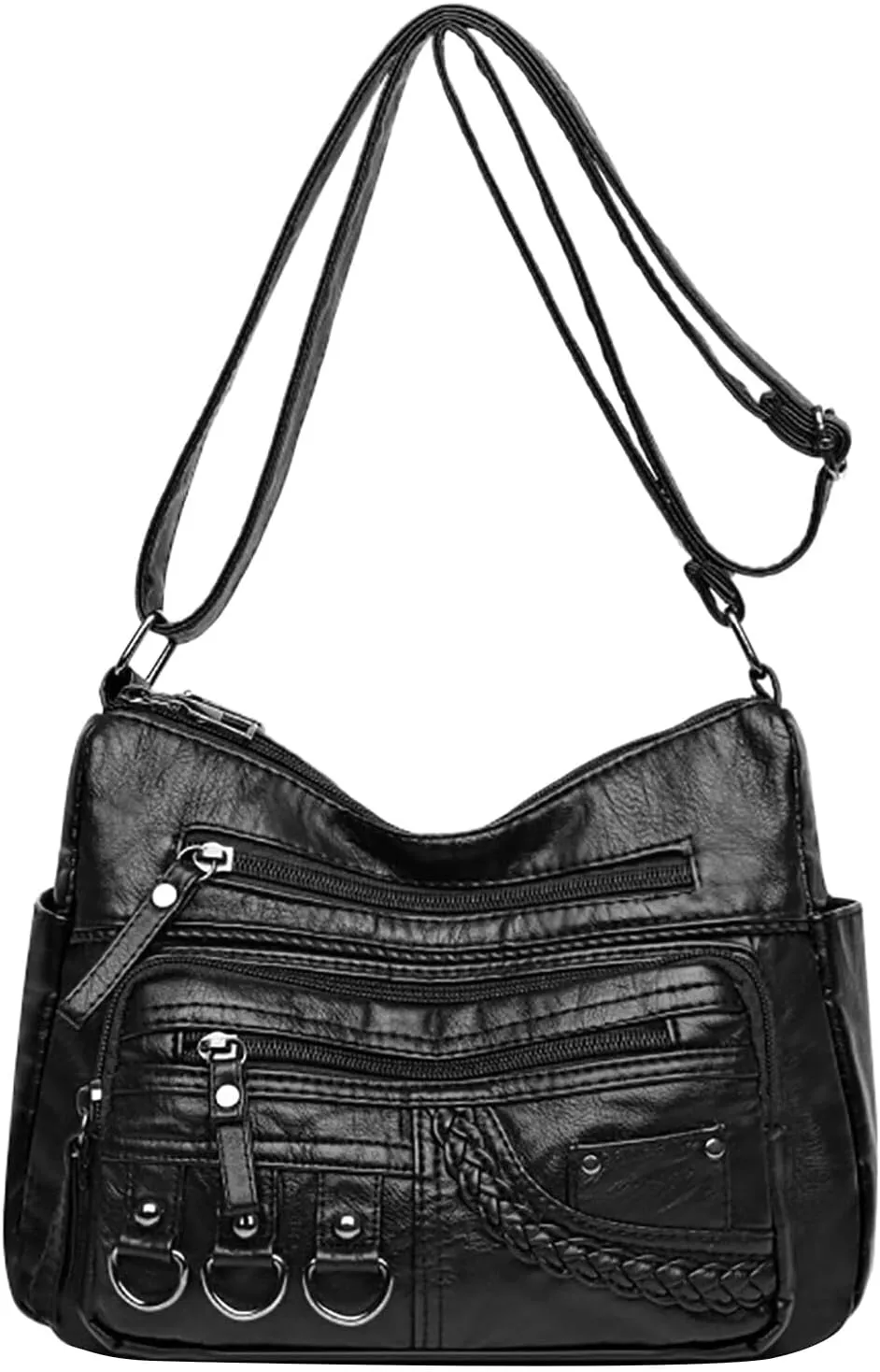 Quilted Tote Bag Large Carryall Puffer Shoulder Bag Lightweight Padding Hobo Bag Blue