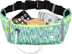 Slim Running Belt Fanny Packs for Women Men, Waist Pack Running Fanny Pack Money Belt Phone Holder for Running Sports Hiking Cycling