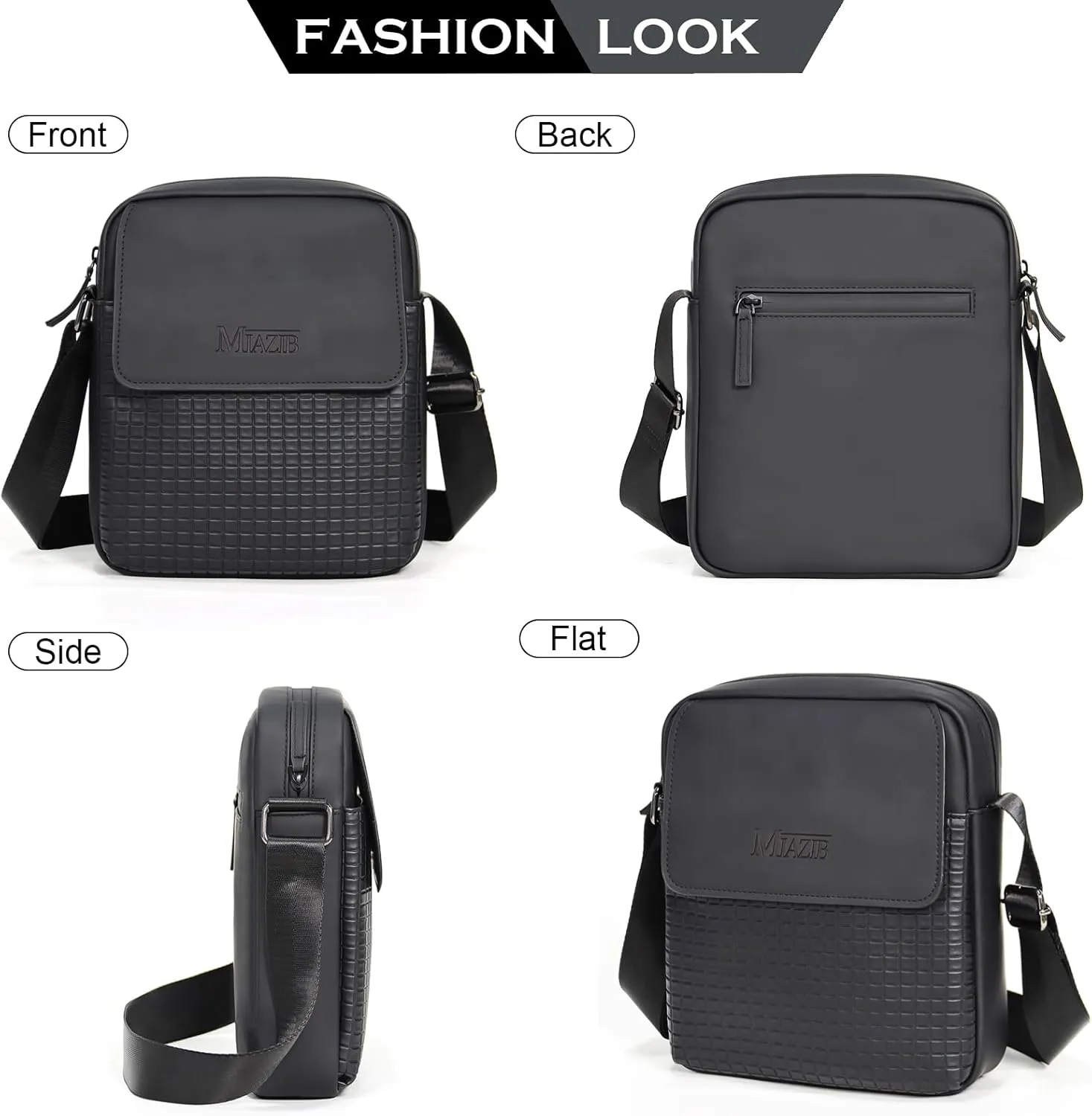 Small Crossbody Bag for Men & Women Messenger Shoulder Bags Crossbody Satchel Bag Men's Side Bags Over the Shoulder