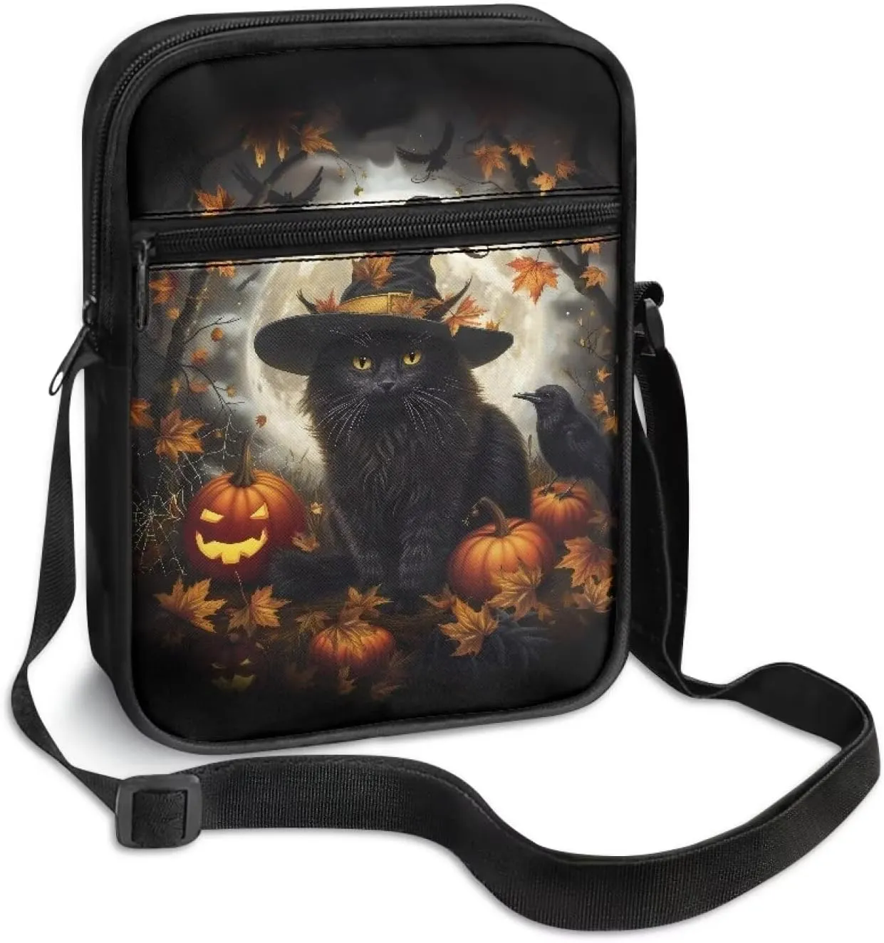 Suobstales Shoulder Bag Crossbody Bag for Women Men Small Messenger Bag Casual Handbag with Adjustable Strap for Work Cycling