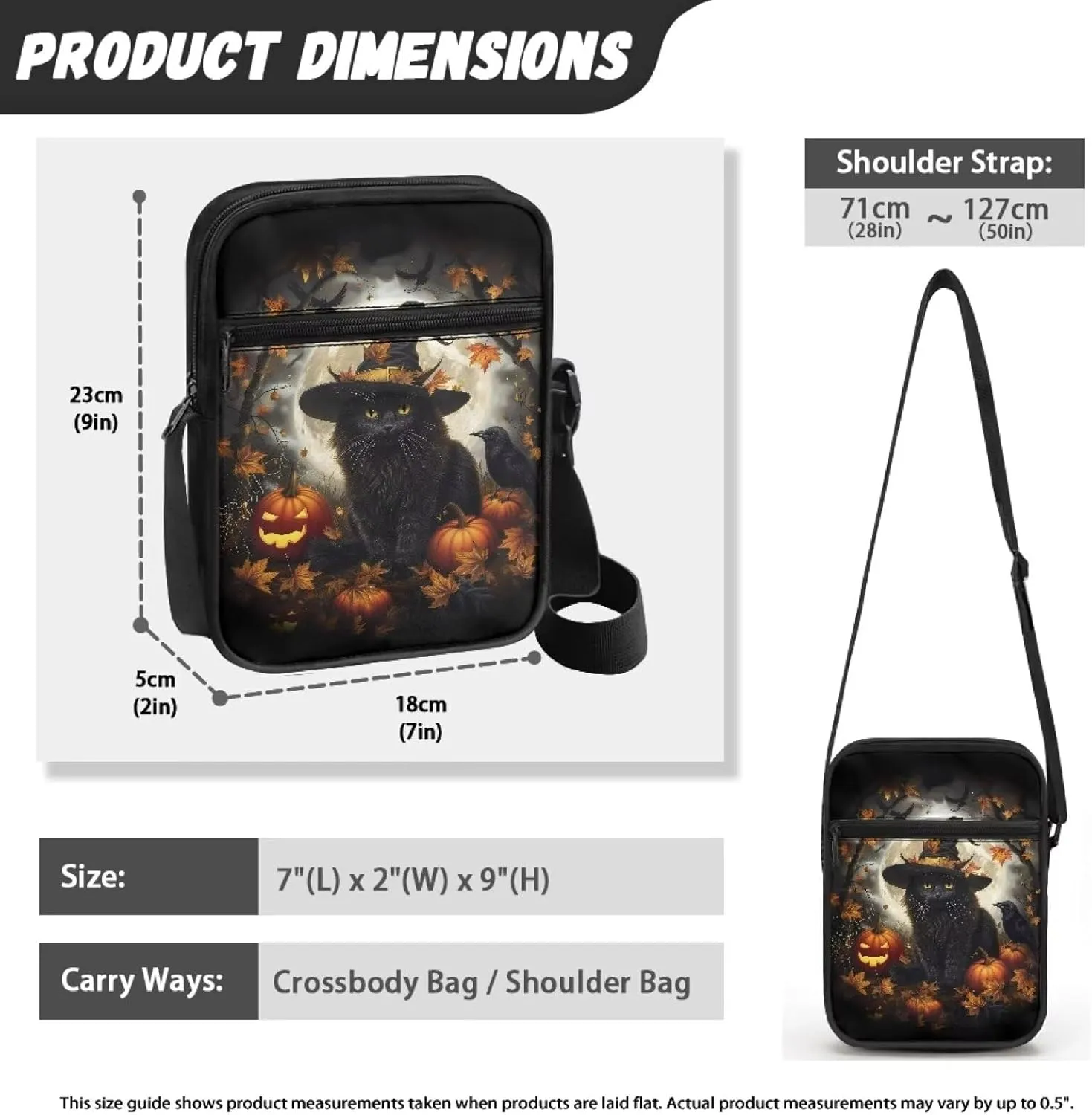 Suobstales Shoulder Bag Crossbody Bag for Women Men Small Messenger Bag Casual Handbag with Adjustable Strap for Work Cycling