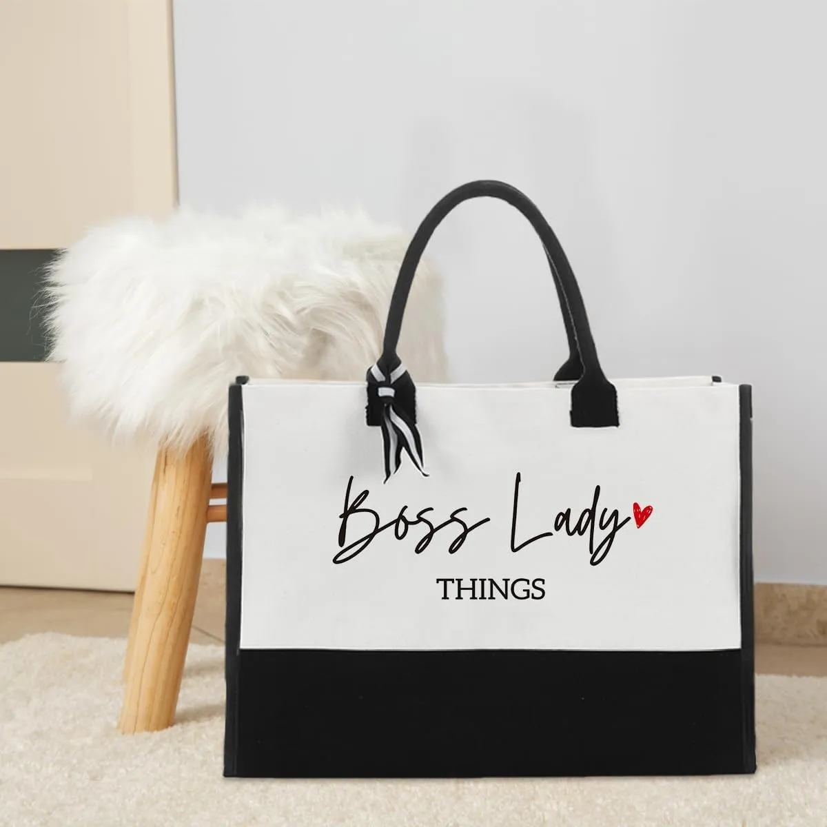 Tote Bag Appreciation Gifts for Women Reusable Grocery Bags With Handles