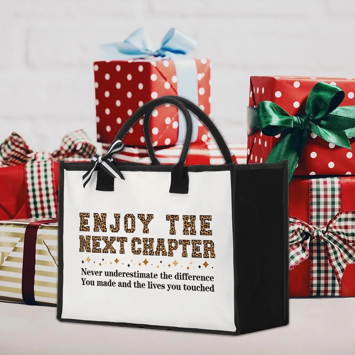 Tote Bag Appreciation Gifts for Women Reusable Grocery Bags With Handles