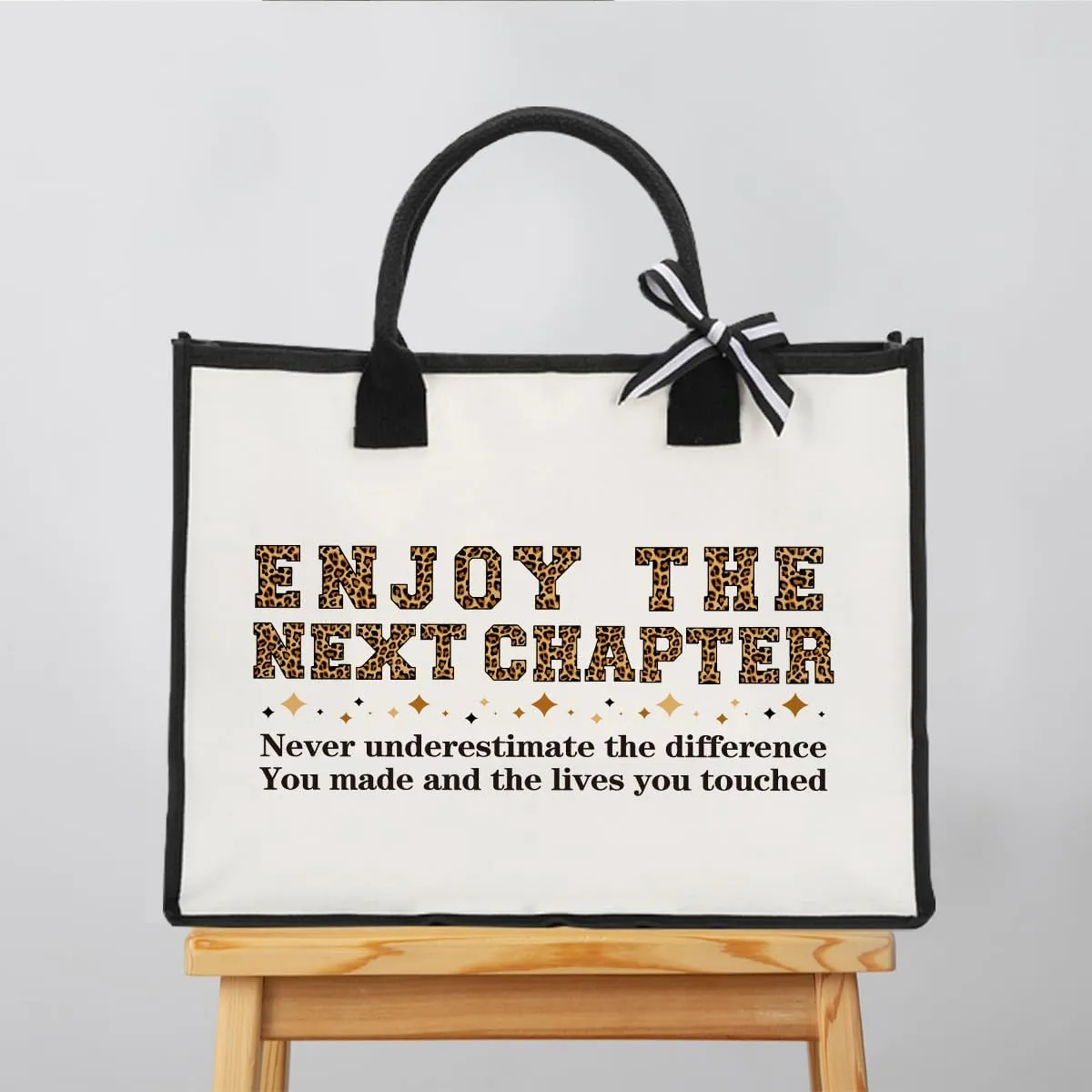 Tote Bag Appreciation Gifts for Women Reusable Grocery Bags With Handles