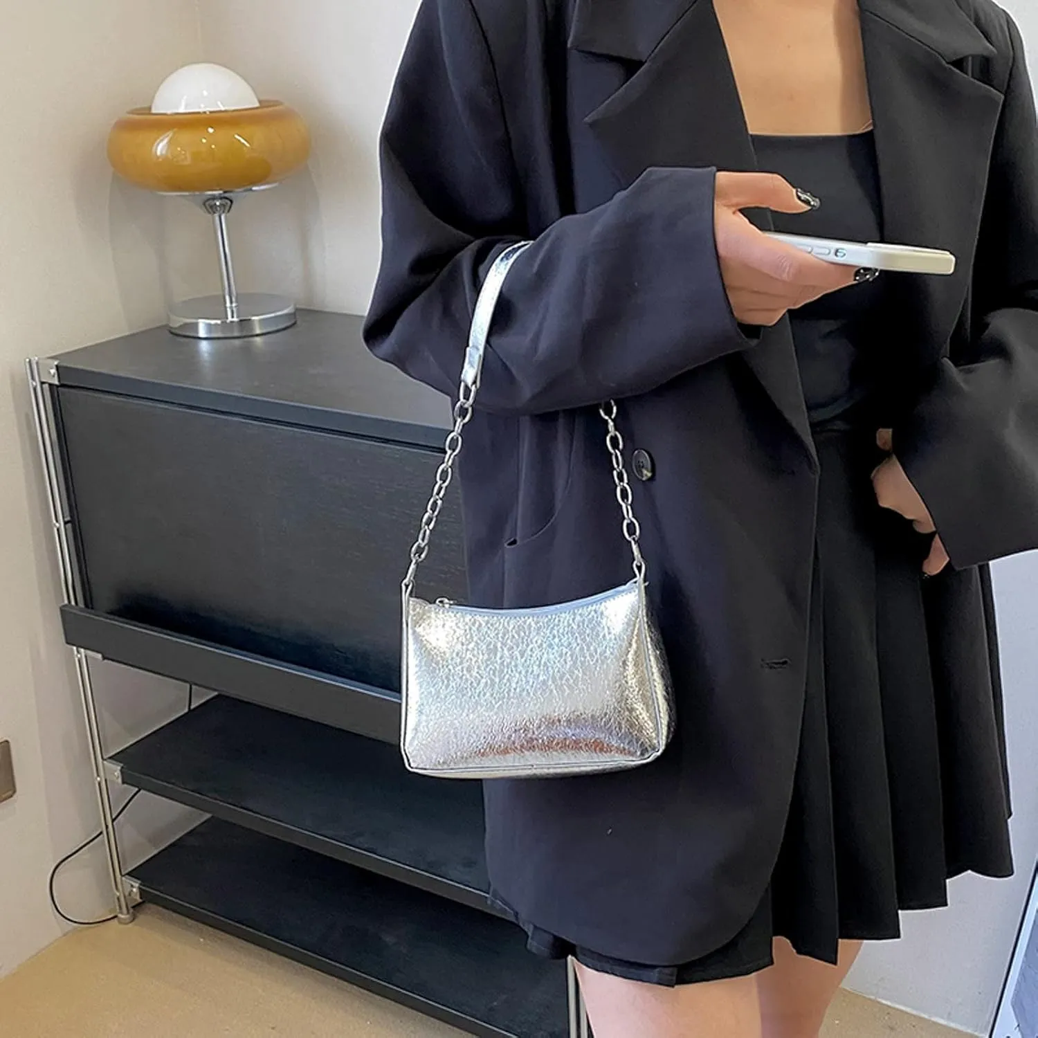 Tote Bag for Women Top Handle Purses and Handbags Soft Hobo Women's Faux Suede Hobo Bag