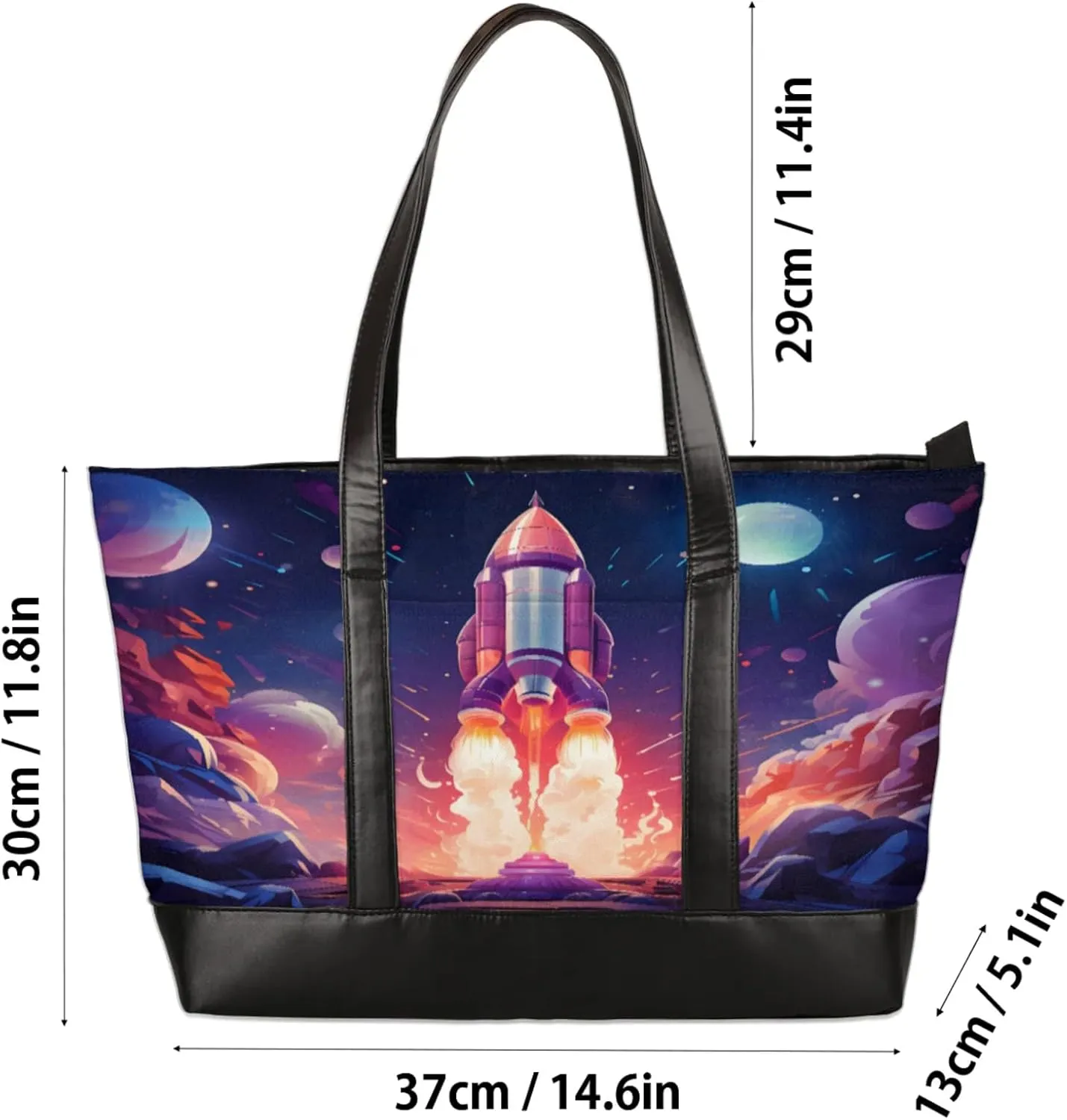 Tote Bag for Women with Zipper, Laptop Tote Bags Laptop Sleeve Case Shoulder Bag Messenger Bags