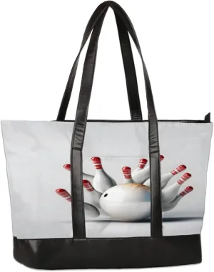 Tote Bag for Women with Zipper, Laptop Tote Bags Laptop Sleeve Case Shoulder Bag Messenger Bags