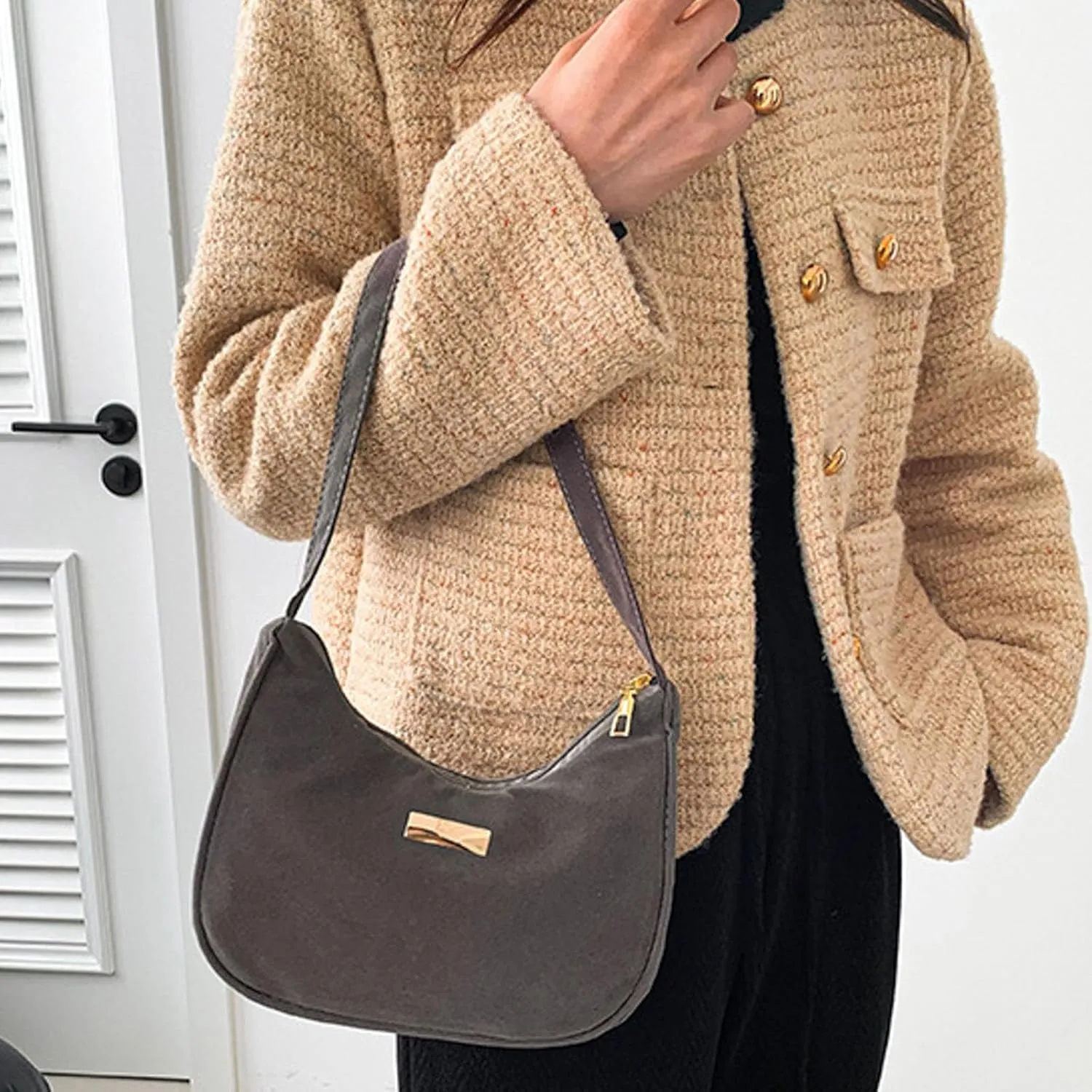 Tote Bags Vegan Leather Purses and Handbags for Women Top Handle Ladies Shoulder Bags Unisex Hobo