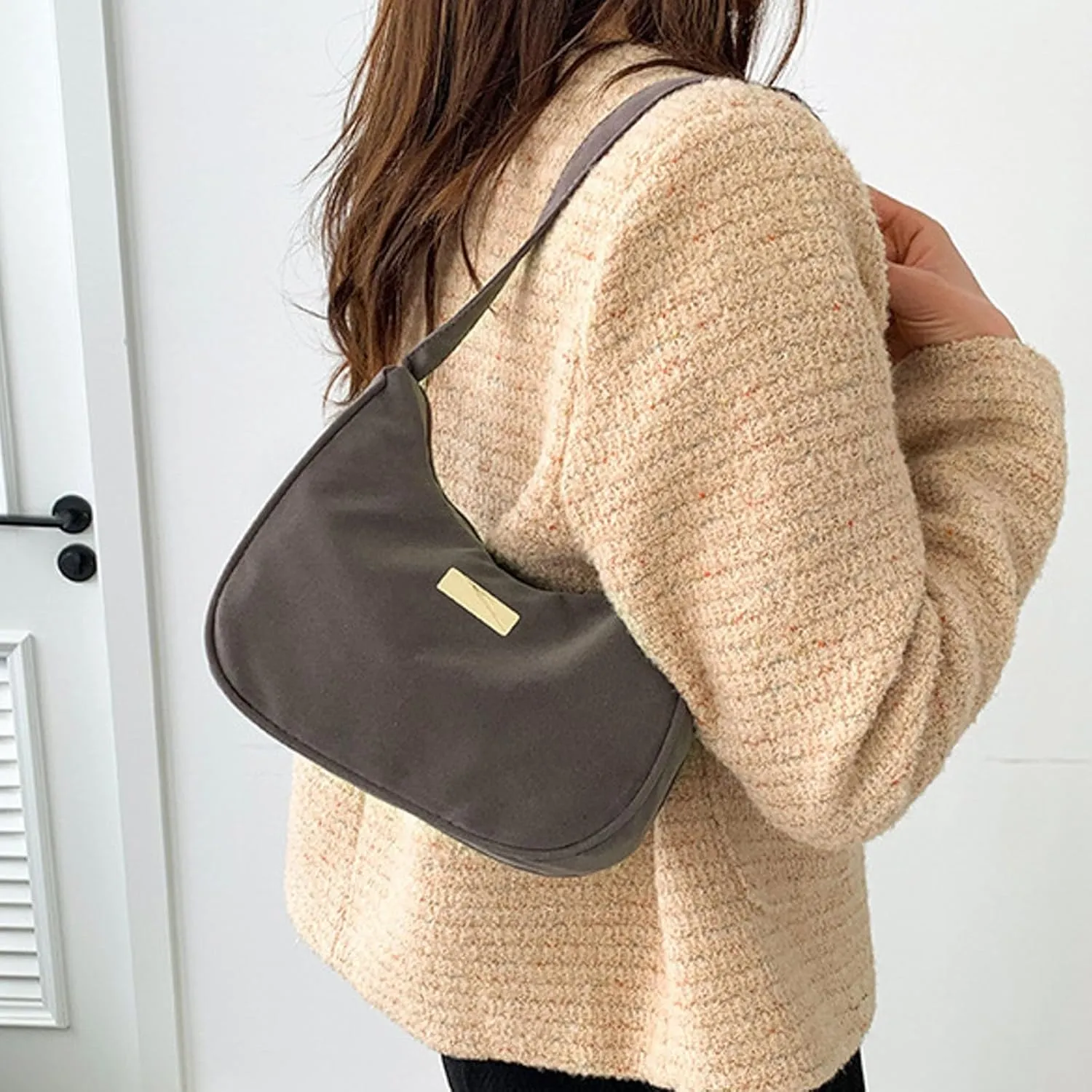 Tote Bags Vegan Leather Purses and Handbags for Women Top Handle Ladies Shoulder Bags Unisex Hobo