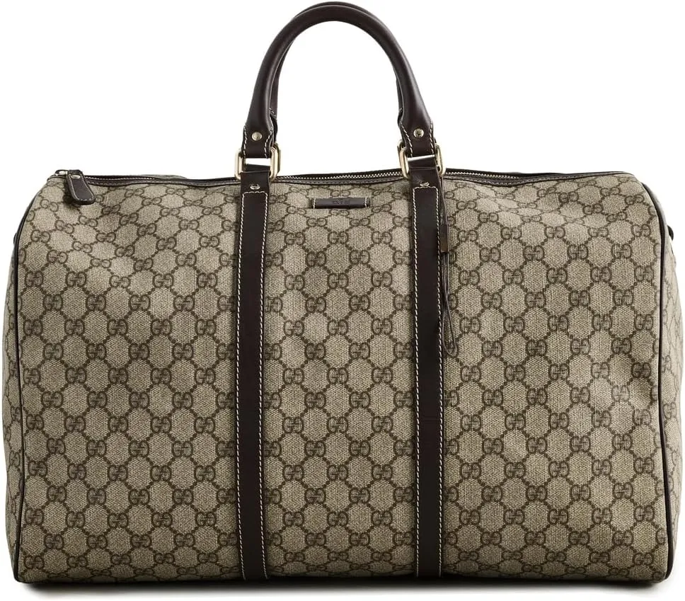 Women's Pre-Loved Gucci 2-Way Boston Bag, GG Supreme Canvas