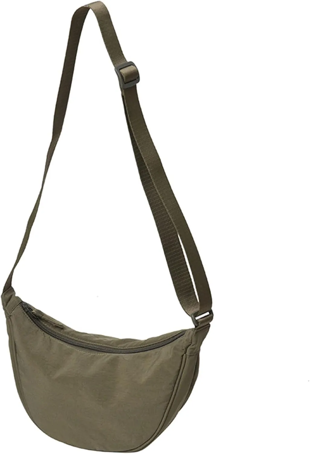Women's Retro Small Size Canvas Shoulder Bag Hippie Boho Crossbody Handbag Hobo, Silver